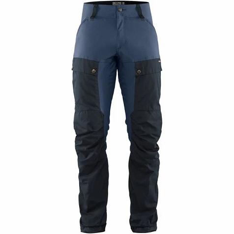 Fjallraven Men Keb Hiking Pants Navy Blue PH266521 Philippines